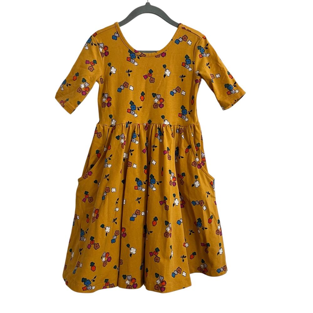 Hanna Andersson yellow floral dress